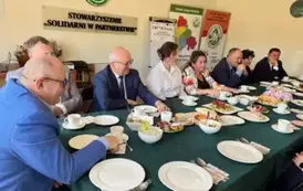 ŚNIADANIE WIELKANOCNE W LGD - WSP&Oacute;LNE ŚWIĘTOWANIE W ATMOSFERZE RADOŚCII REFLEKSJI 5