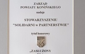 JUBILEUSZ 20-LECIA STOWARZYSZENIA &bdquo;SOLIDARNI W PARTNERSTWIE&rdquo; 2