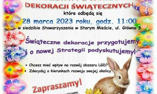 Zdjęcie do WARSZTATY WIELKANOCNE DLA SENIOR&Oacute;W Z OBSZARU LGD