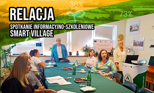 Zdjęcie do SPOTKANIE INFORMACYJNO-SZKOLENIOWE: SMART VILLAGE