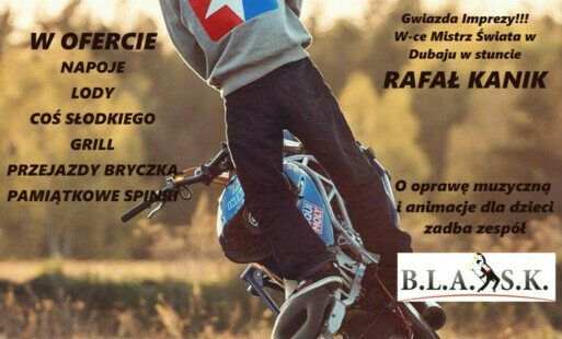 Zdjęcie do ZAPRASZAMY DO UDZIAŁU W "PIKNIKU MOTOCYKLOWYM" W GRODŹCU